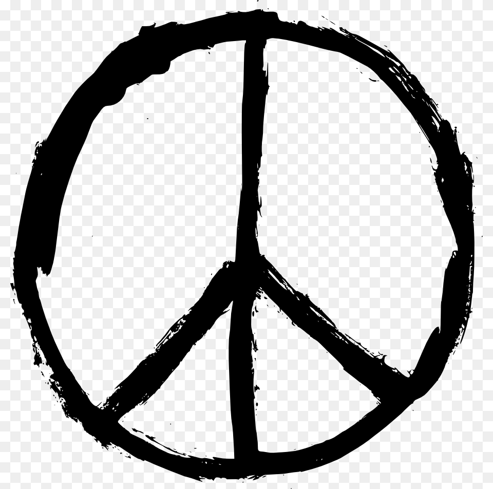 Peace Symbol, Bow, Weapon Free Png