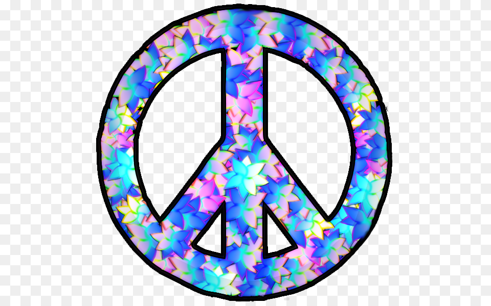 Peace Symbol, Disk, Art, Purple Png