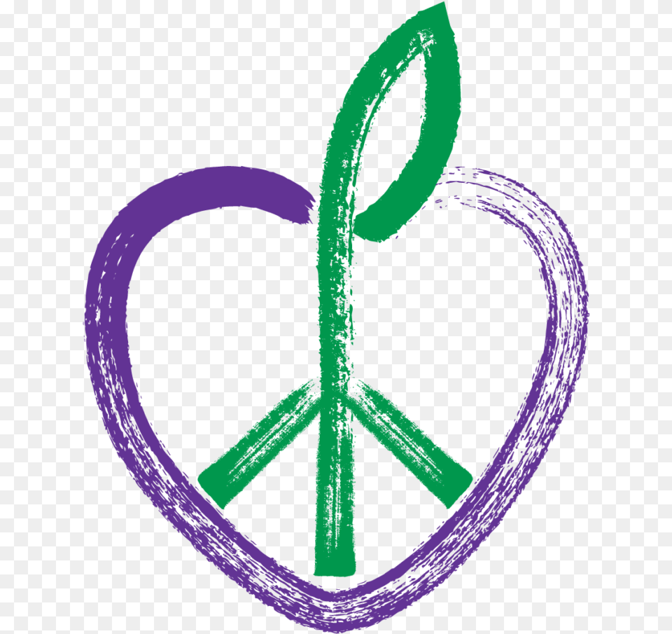 Peace Symbol Peace And Love Logo Transparent Black Power Fist Peace, Purple, Knot, Person Free Png Download