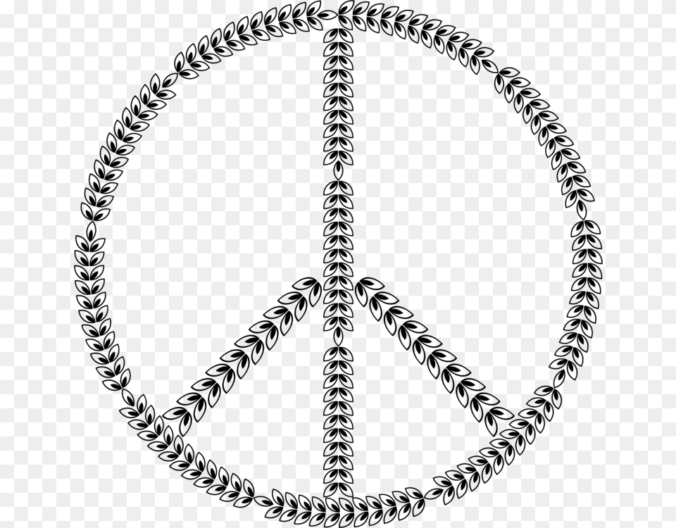 Peace Symbols Campaign For Nuclear Disarmament Peace Flag, Gray Free Png