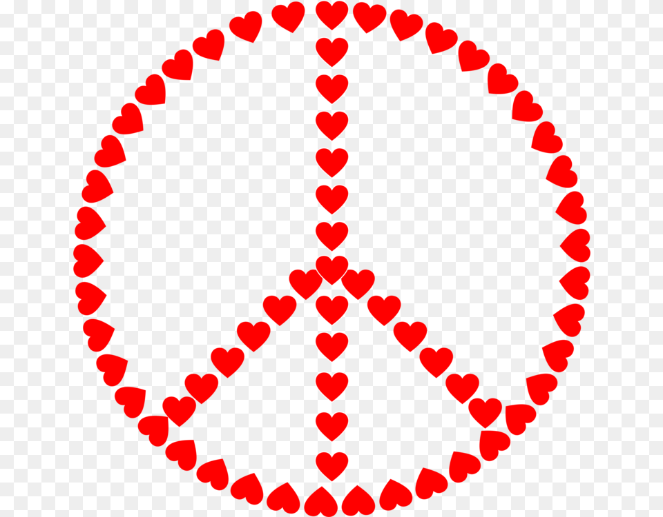 Peace Symbols Sign Love, Accessories, Heart, Pattern Free Png Download