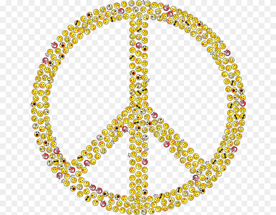 Peace Symbols Sticker, Accessories, Jewelry, Necklace, Art Free Transparent Png