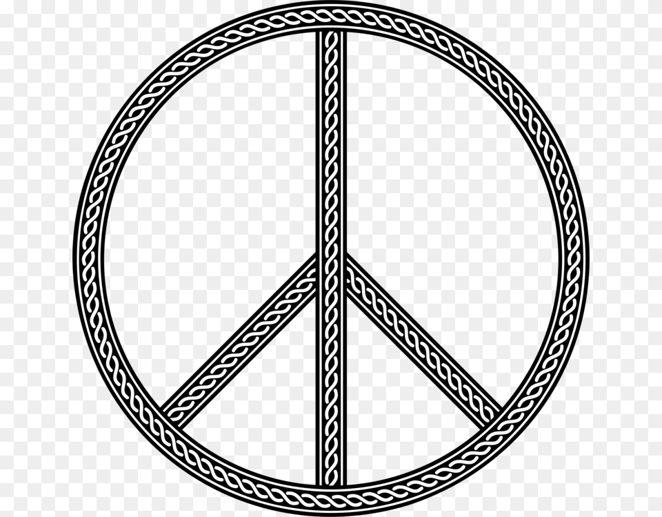 Peace Symbolssymbolcircle Sketch Of A Peace Sign, Symbol, Disk Png Image
