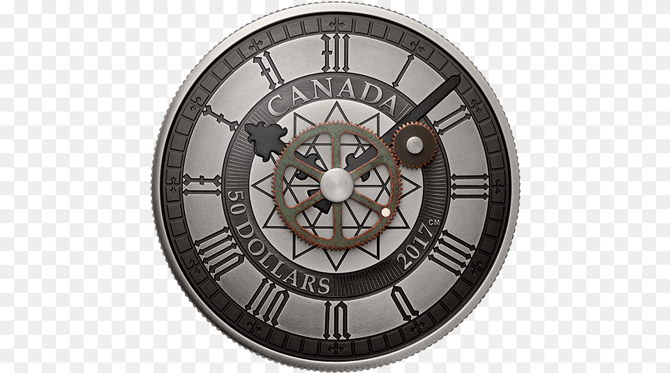 Peace Tower Clock Coin, Wristwatch Png