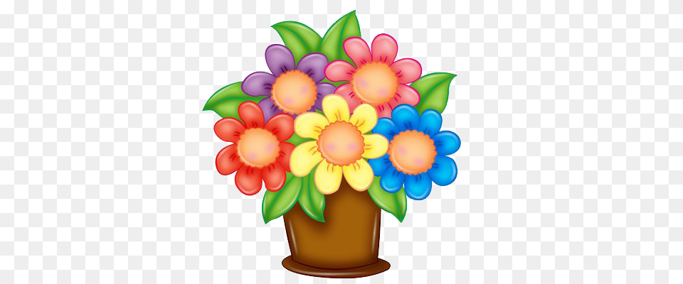 Peaceful Design Flower Clipart, Art, Graphics, Flower Bouquet, Flower Arrangement Png Image