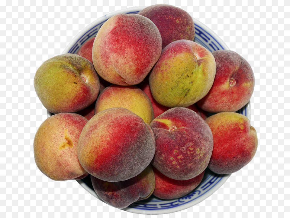 Peach Food, Fruit, Plant, Produce Png