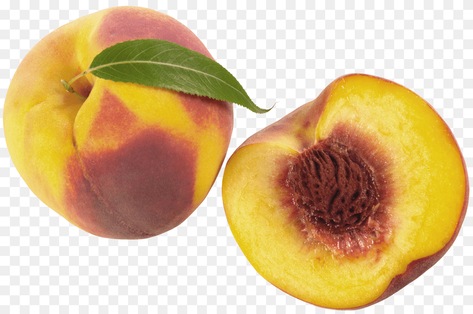 Peach, Food, Fruit, Plant, Produce Free Png Download