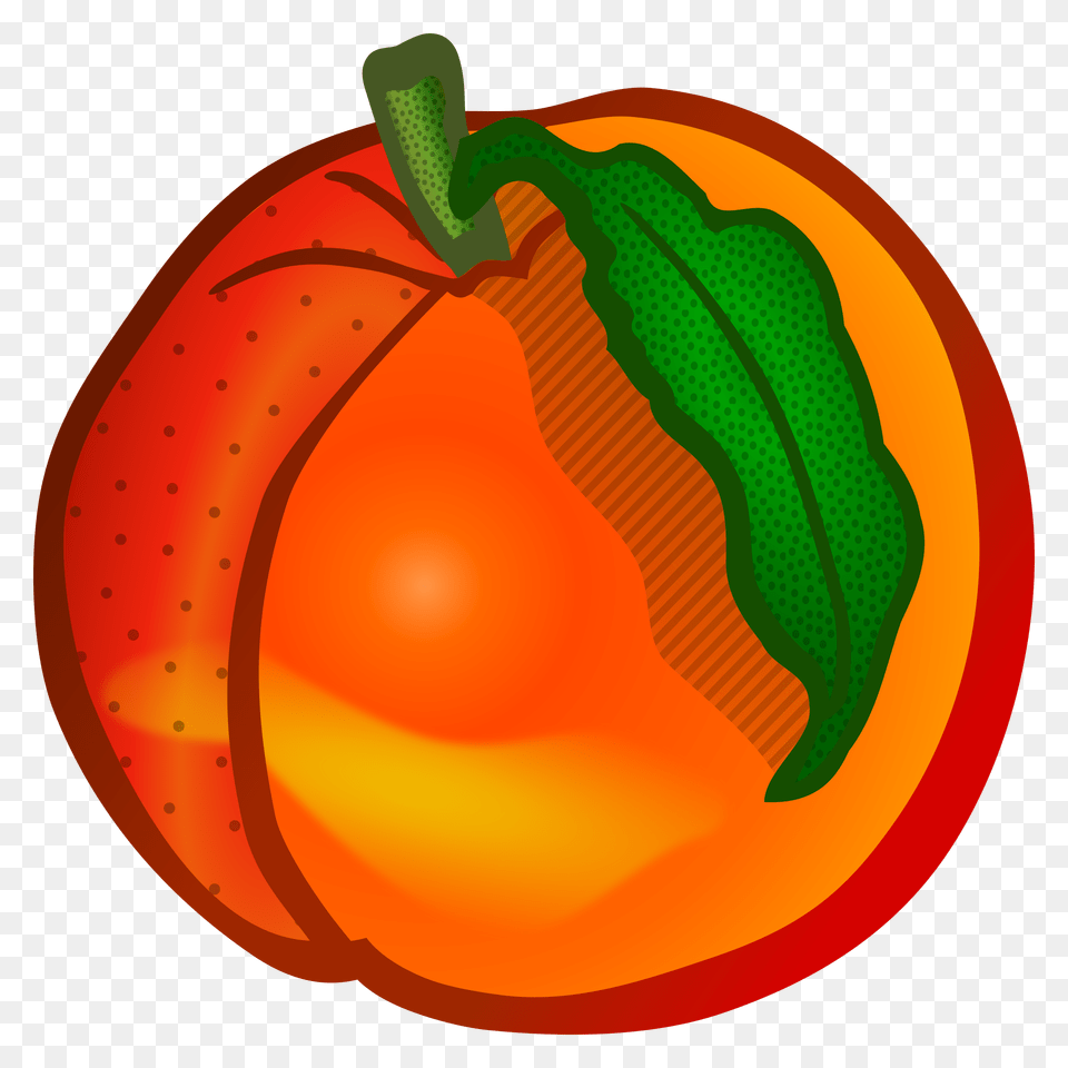 Peach, Food, Fruit, Plant, Produce Free Transparent Png