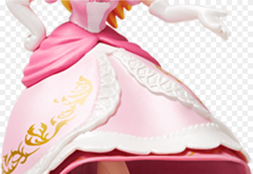 Peach Amiibo Super Smash Bros Series, Figurine, Clothing, Dress, Doll Free Png