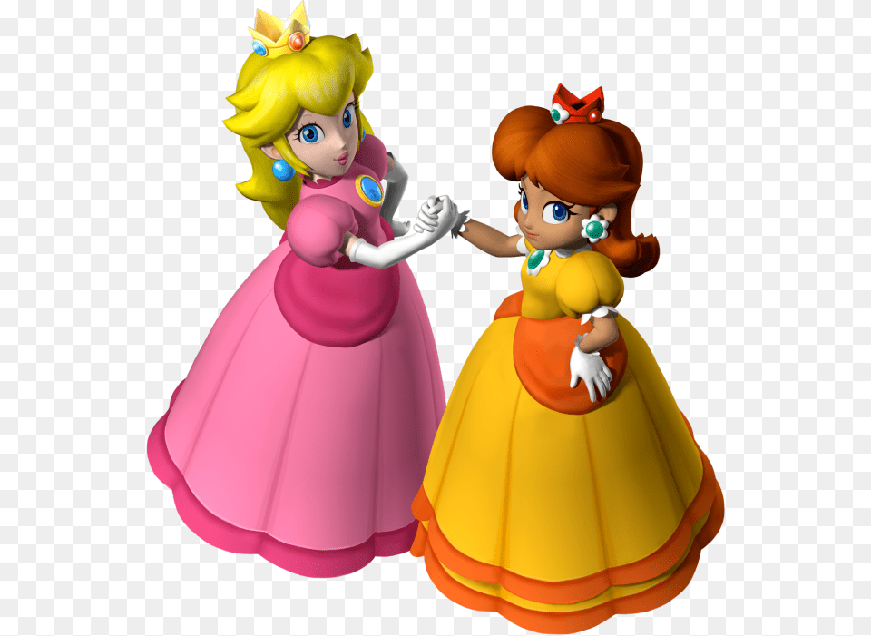Peach And Daisy, Baby, Person, Face, Head Free Png