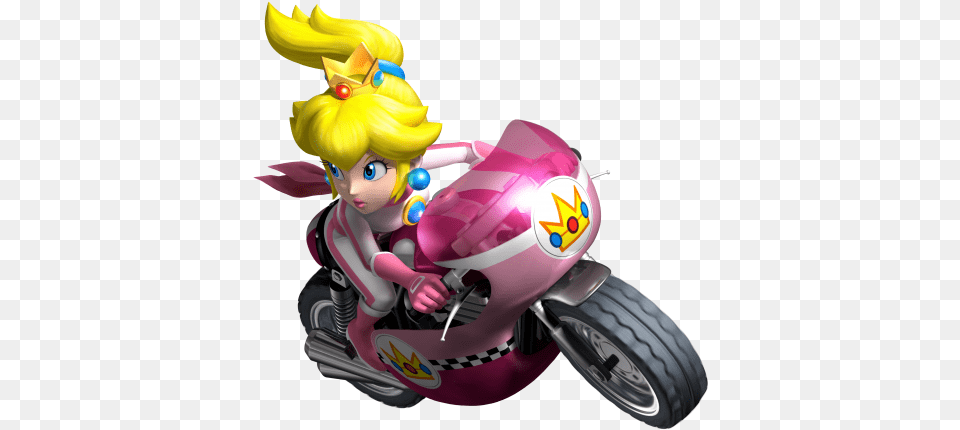 Peach And Daisy Mario Kart, Vehicle, Transportation, Publication, Motorcycle Free Png Download
