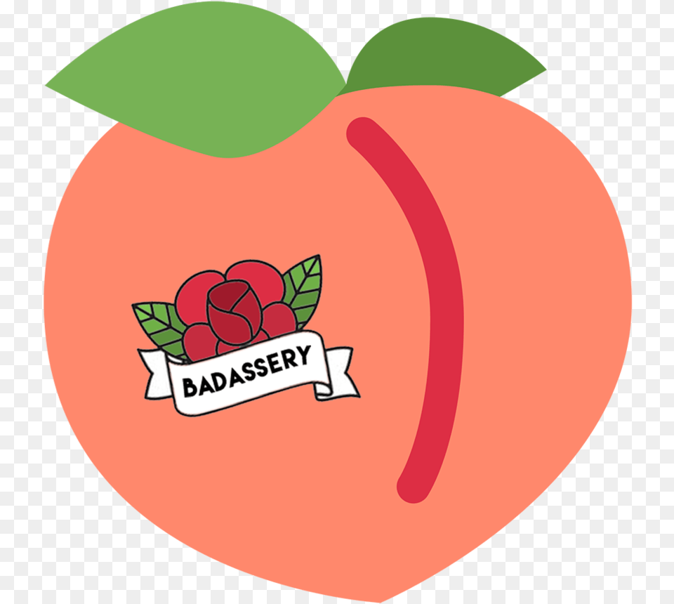 Peach Ba Peach Logo4 Peach Icon, Food, Fruit, Plant, Produce Png