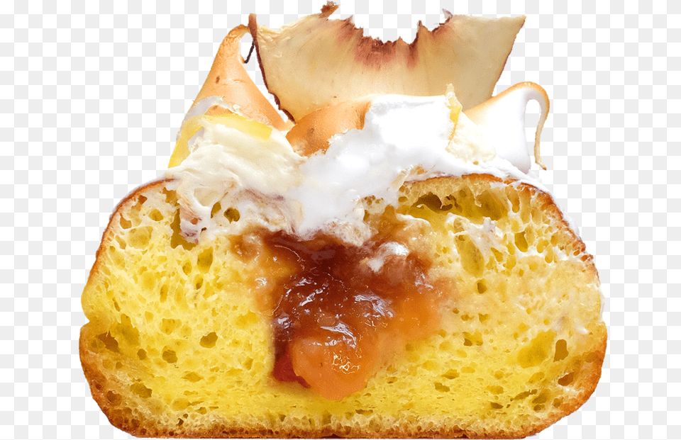 Peach Bun, Bread, Food, Dessert, Pastry Free Transparent Png