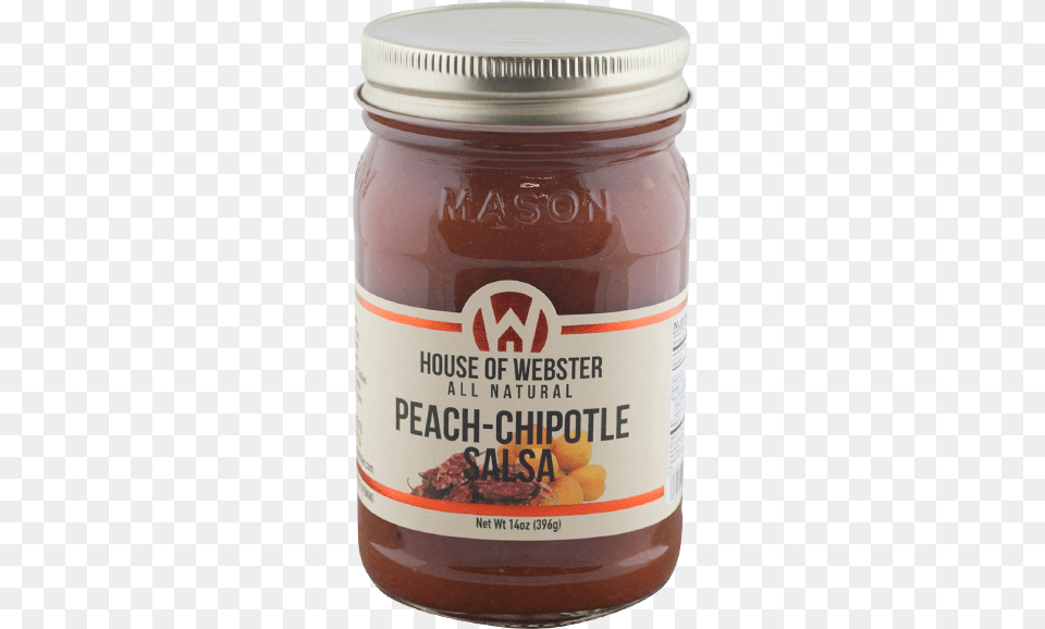 Peach Chipotle Salsa Fruit Preserves, Food, Jar, Can, Tin Free Png Download