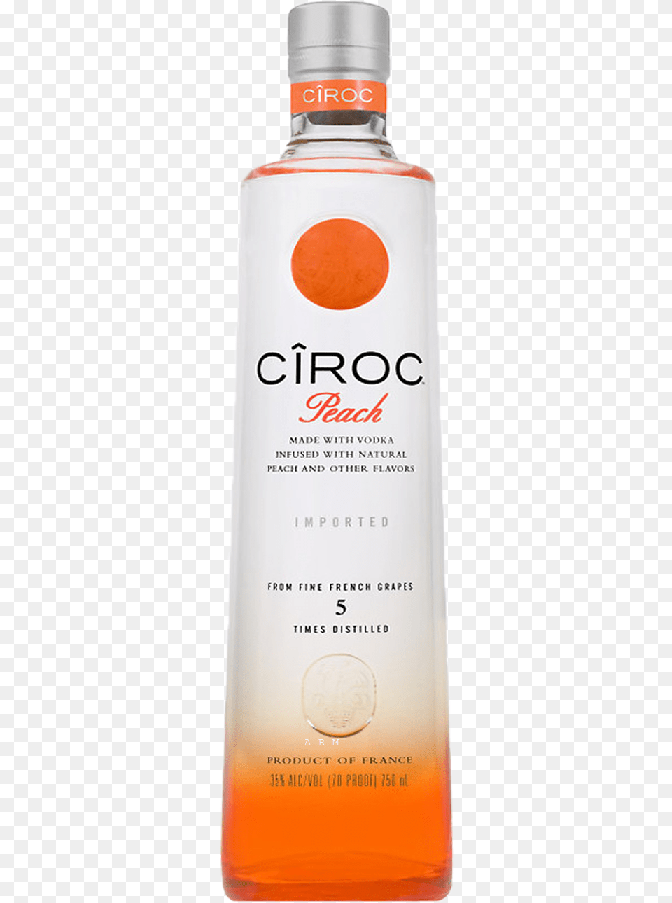 Peach Ciroc Sizes, Beverage, Alcohol, Liquor, Bottle Free Transparent Png