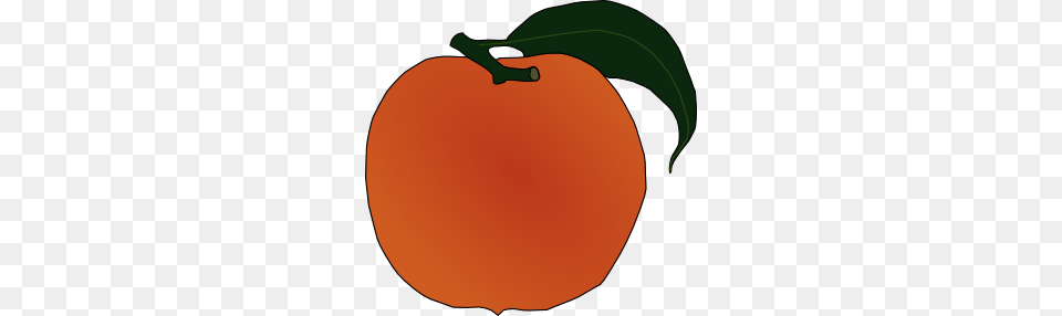 Peach Clip Art, Food, Fruit, Plant, Produce Png
