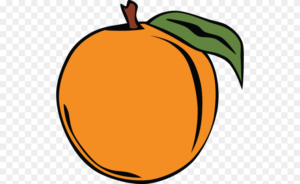 Peach Clip Art From Multiple, Produce, Plant, Food, Fruit Free Png