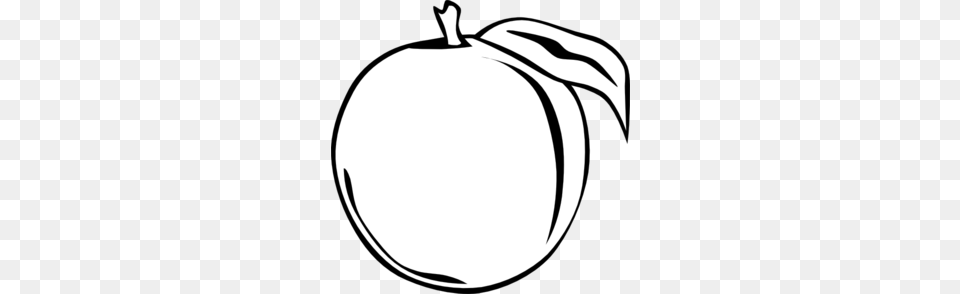 Peach Clipart, Apple, Plant, Produce, Fruit Free Png Download