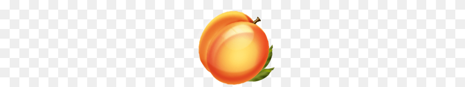Peach Clipart Peach, Food, Fruit, Plant, Produce Free Png Download