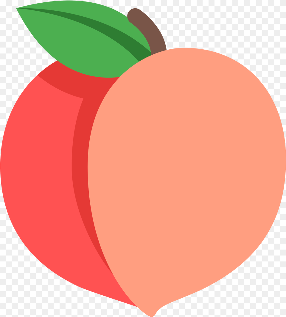Peach Clipart Transparent Peach Clipart, Food, Fruit, Plant, Produce Free Png Download