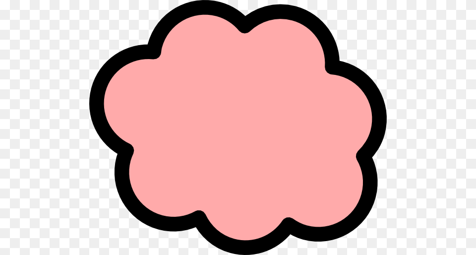 Peach Cloud Clip Art At Vector Clip Art Transparent Cloud Shape, Body Part, Hand, Person, Ammunition Png Image