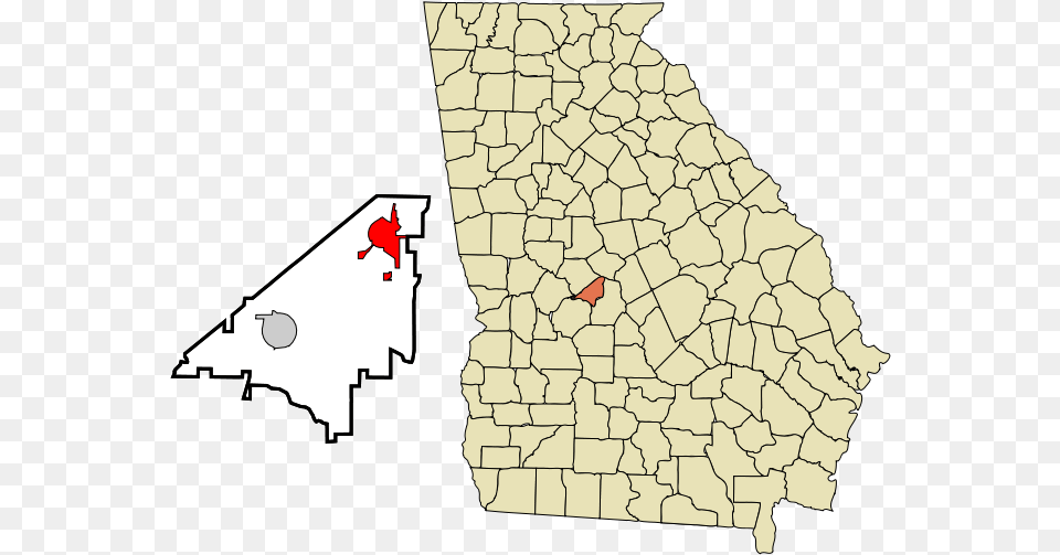 Peach County Georgia Incorporated And Unincorporated County Ga, Path, Person, Map, Outdoors Free Png