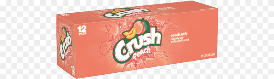 Peach Crush Soda, Gum, Box Png