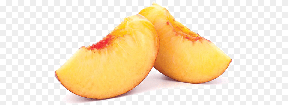 Peach Download Peach Fruit Slice, Food, Plant, Produce, Pear Free Png