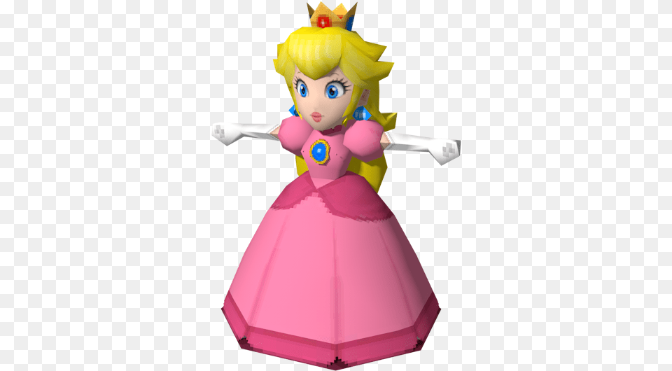 Peach From Super Mario, Baby, Person, Doll, Toy Png