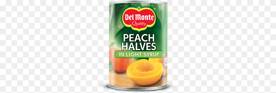 Peach Halves In Ls U Del Monte Peach Halves In Juice Delivered, Beverage, Food, Ketchup, Fruit Png Image