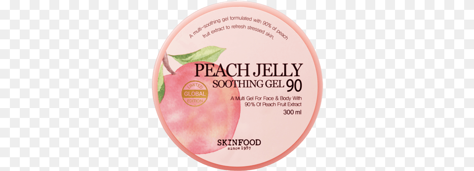 Peach Jelly Soothing Gel 90 Skinfood Peach Jelly, Face, Food, Fruit, Head Png