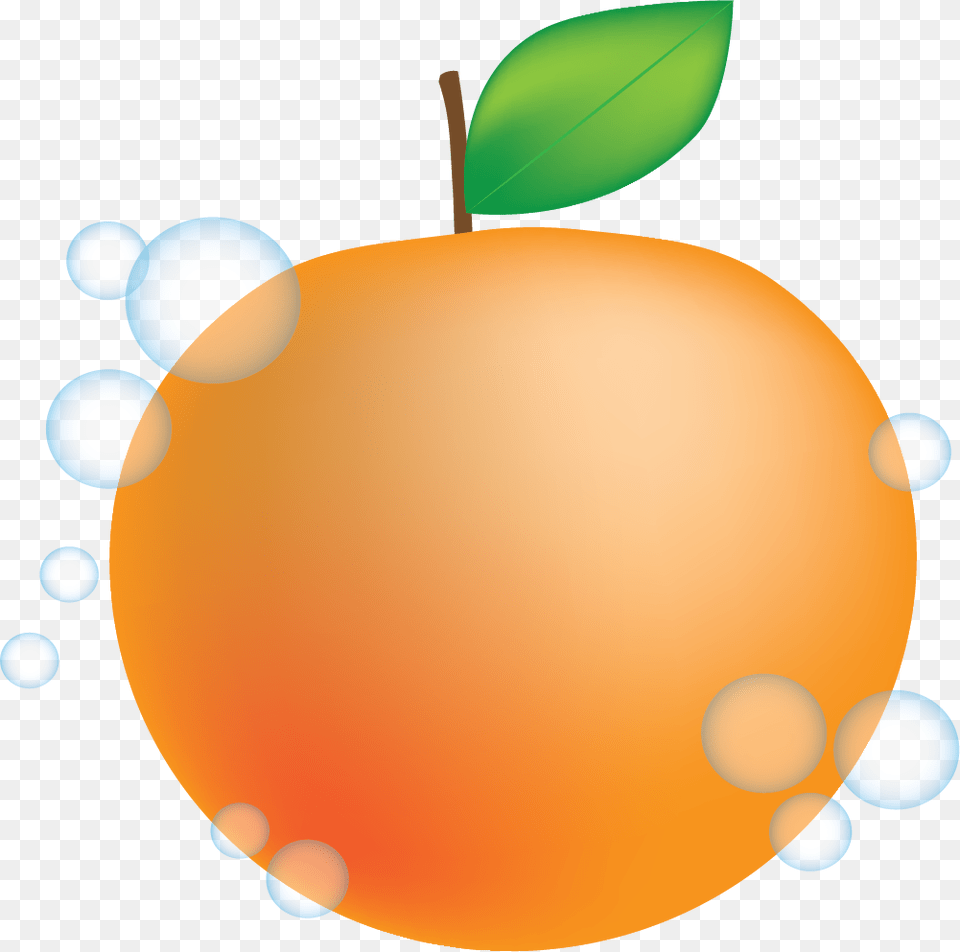 Peach Mandarin Orange Animation Clip Art Imagen De Una Naranja En Animacion, Produce, Citrus Fruit, Food, Fruit Png Image