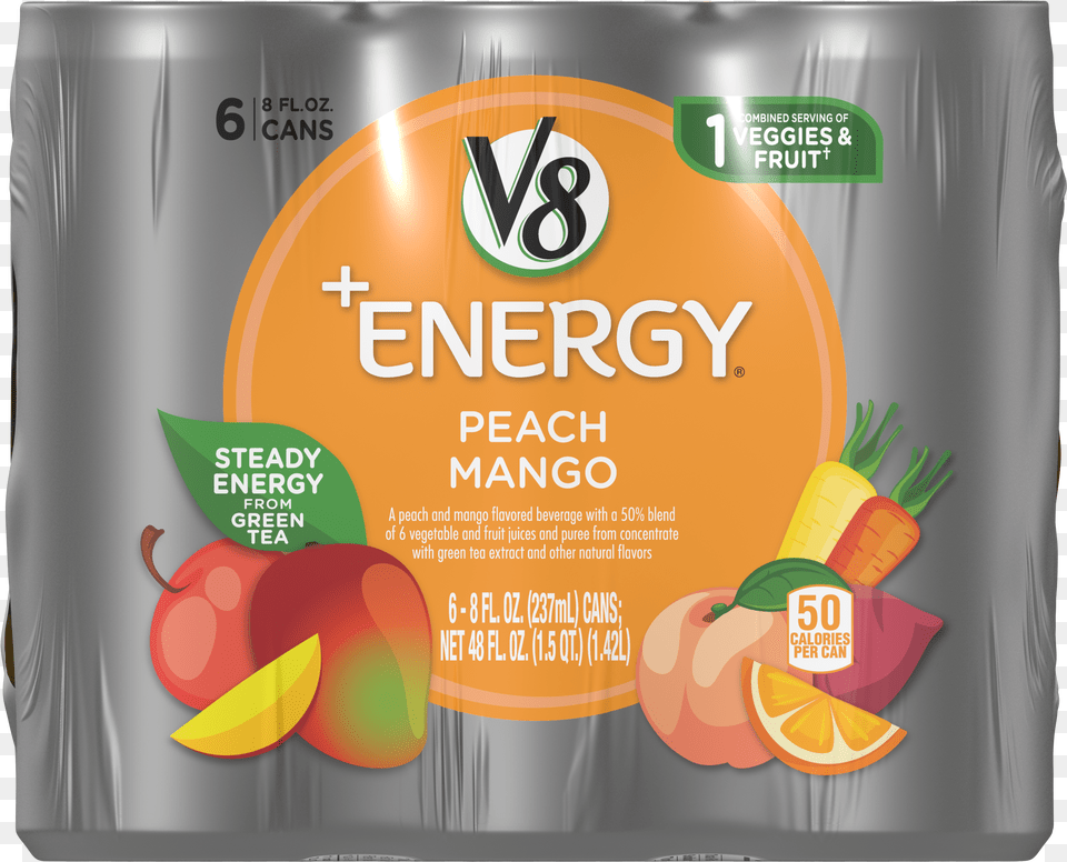 Peach Mango Energy, Herbal, Herbs, Plant, Flower Free Png Download