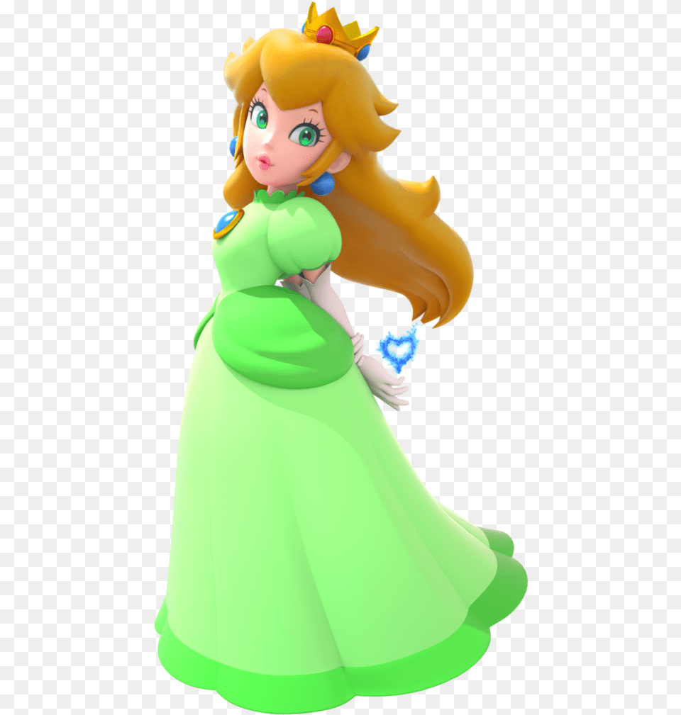 Peach Mario, Clothing, Dress, Baby, Person Free Png Download