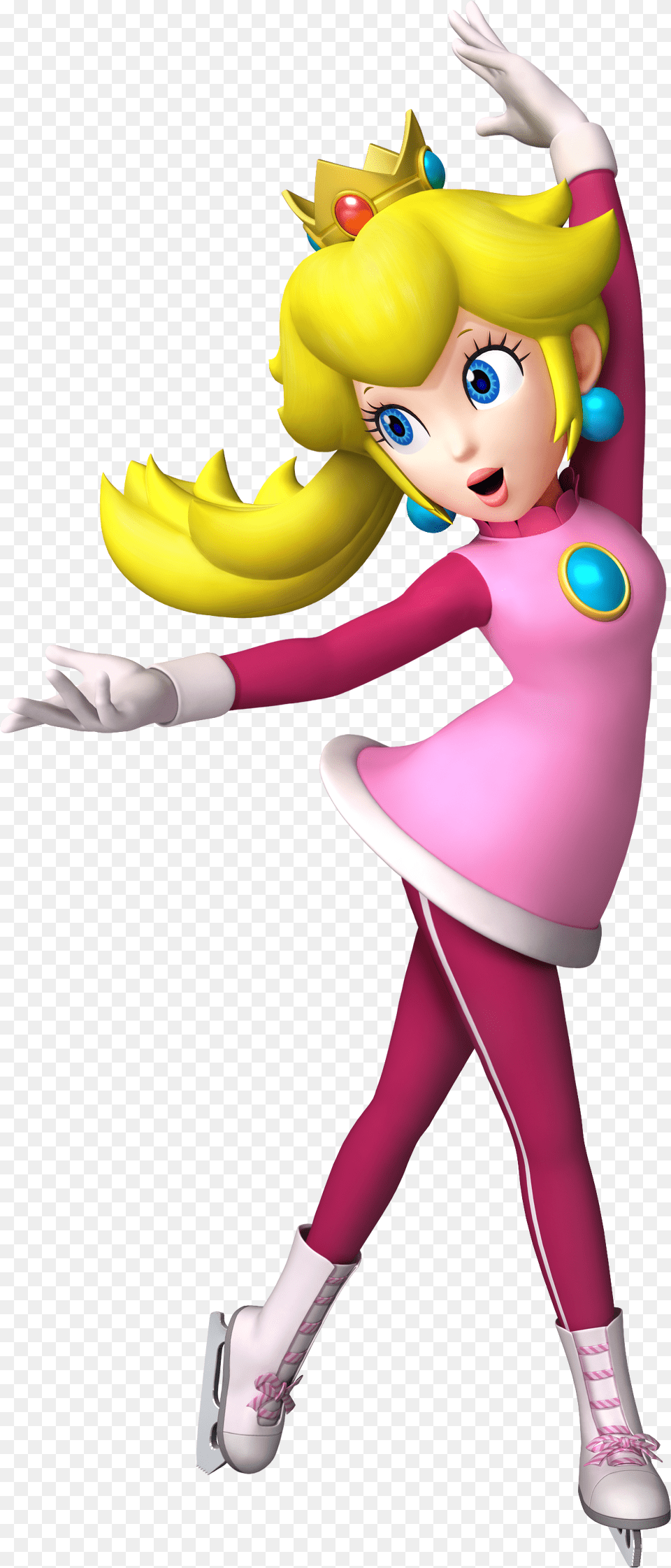 Peach Mario And Sonic At The Olympic Winter Games, Publication, Book, Comics, Produce Free Png Download