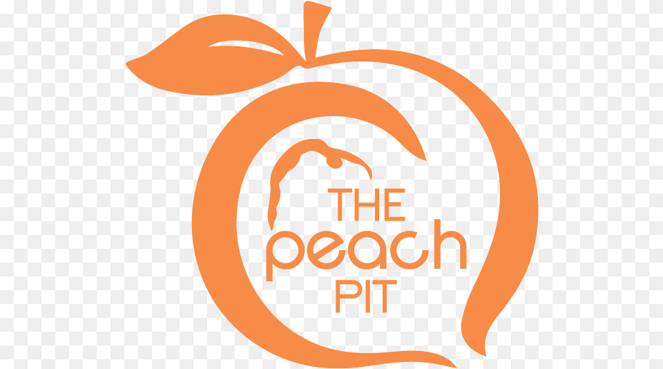 Peach Pit, Logo, Bag Free Png