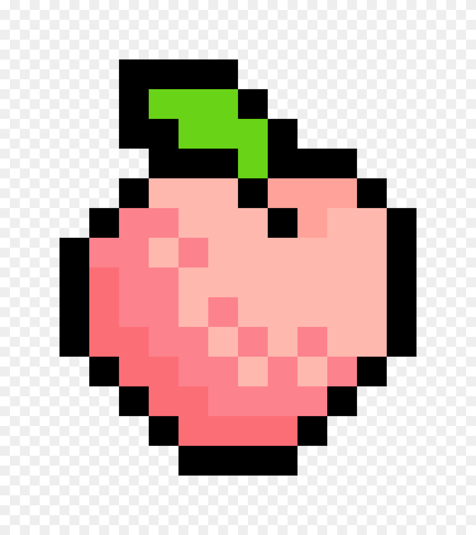 Peach Pixel Art Maker, First Aid, Apple, Food, Fruit Free Png