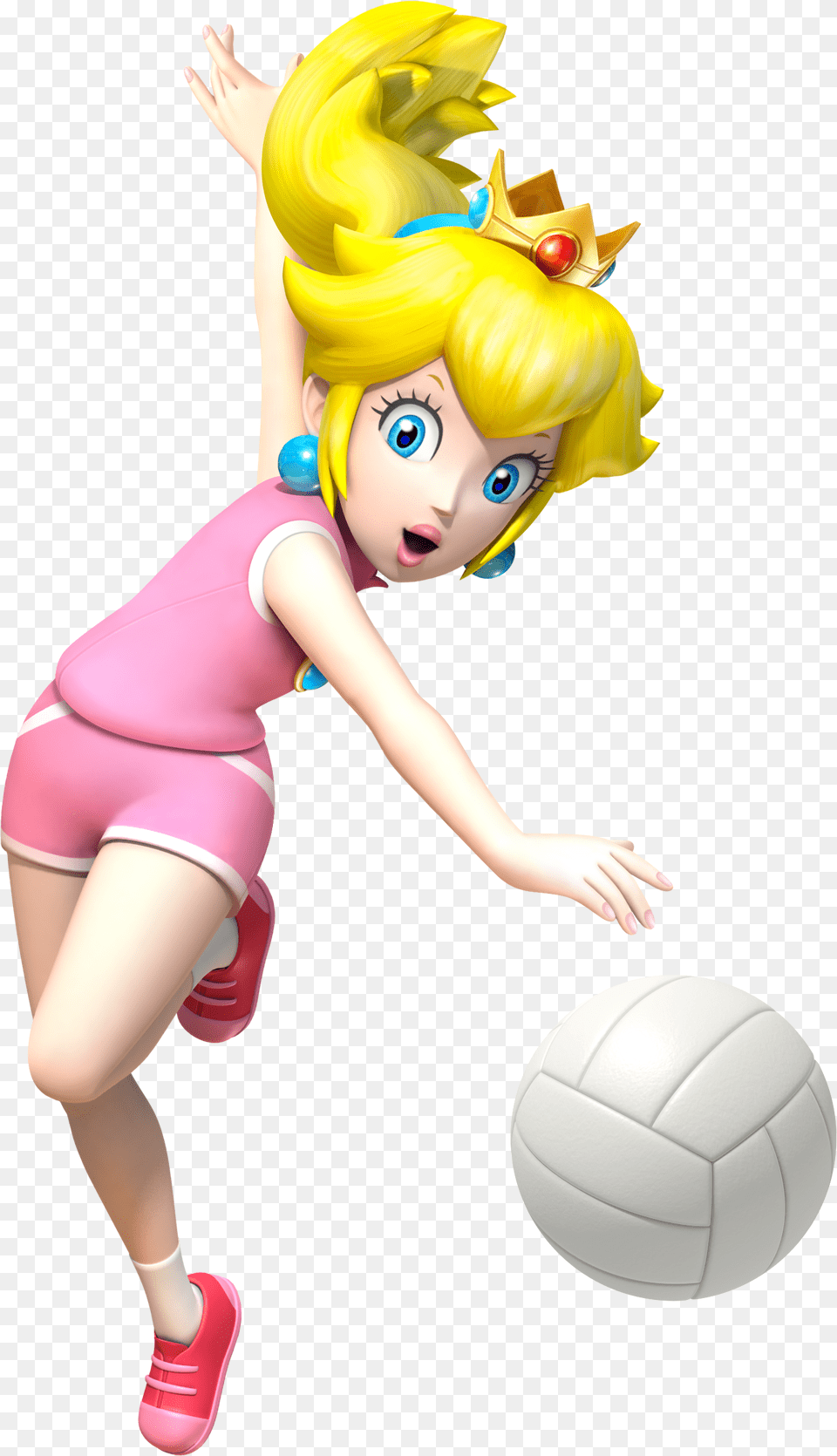 Peach Snes Mario Sports Mix Nintendo Wii, Person, Face, Head, Book Free Png Download