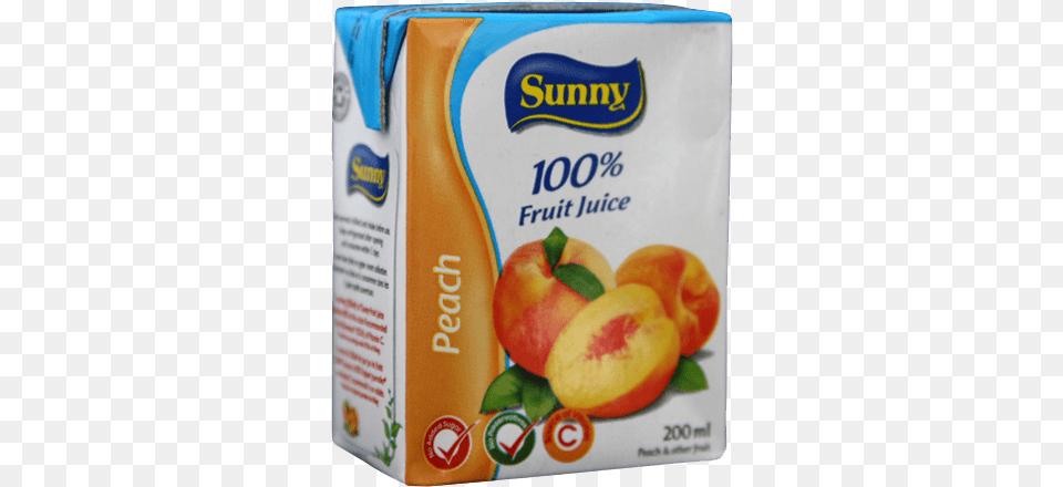 Peach Sunny 200ml Juicebox, Food, Fruit, Plant, Produce Free Png