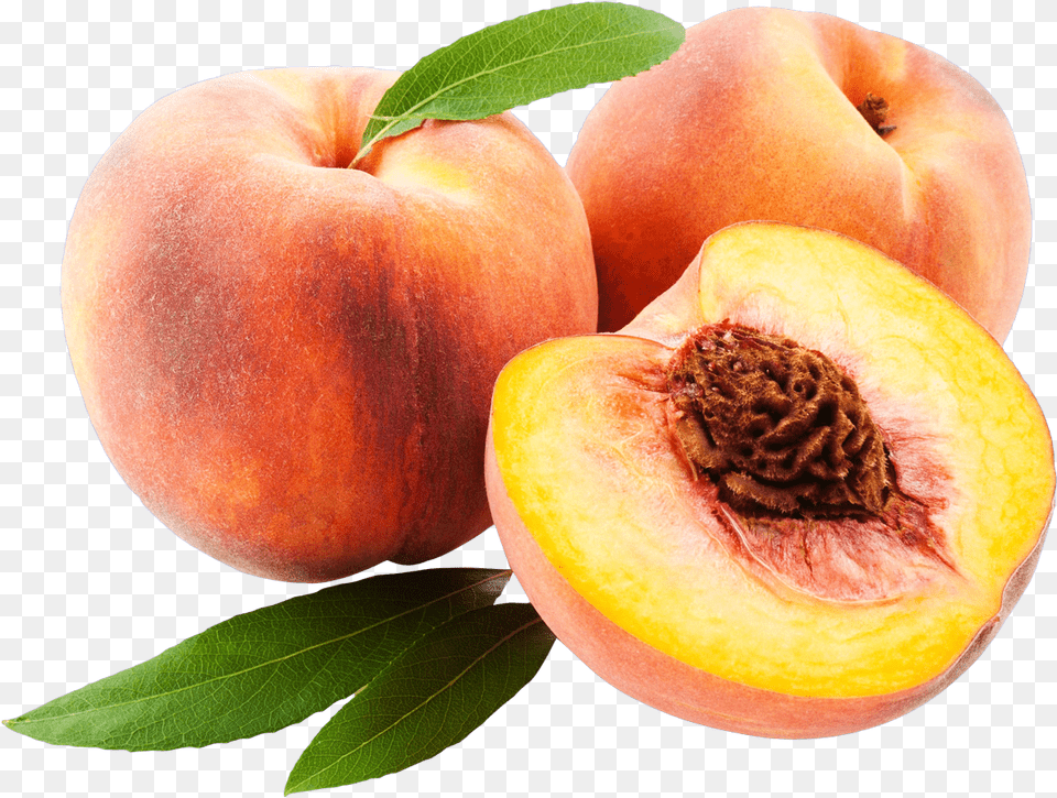 Peach Transparent Background, Food, Fruit, Plant, Produce Free Png Download