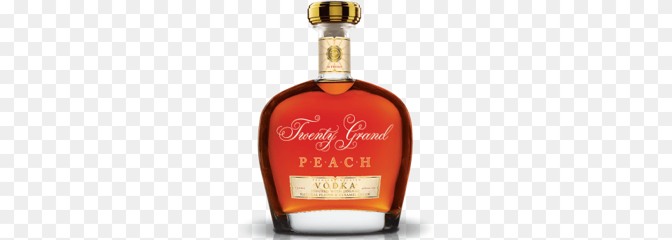 Peach Vodka Twenty Grand Gold Vodka Buy, Alcohol, Beverage, Liquor, Food Free Transparent Png