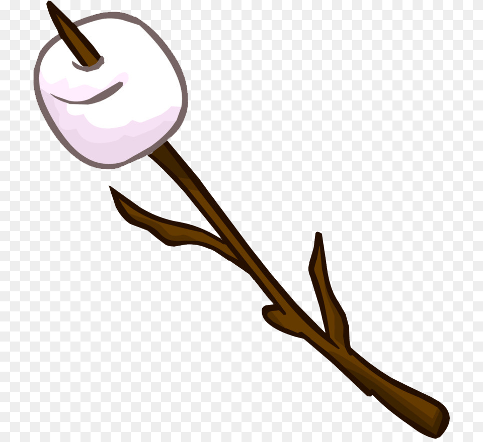Peaches And Paprika Toasted Marshmallow Day, Cutlery, Flower, Plant, Smoke Pipe Free Transparent Png
