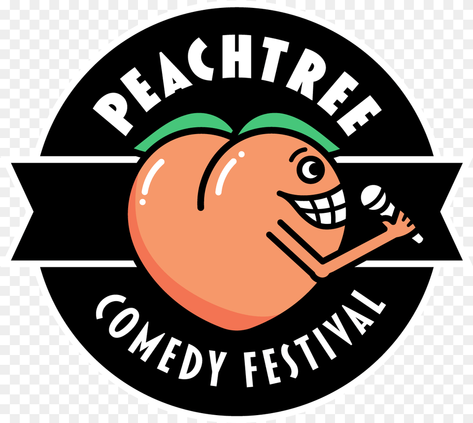 Peachtree Comedy Festival, Logo, Face, Head, Person Free Transparent Png