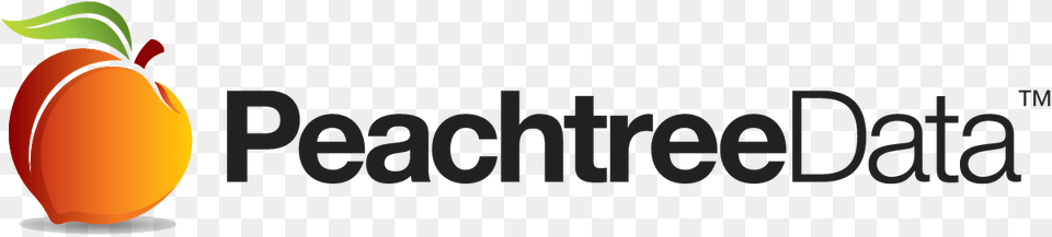 Peachtree Data Logo Peachtreedata Logo, Food, Fruit, Plant, Produce Free Transparent Png
