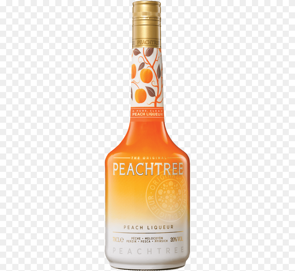 Peachtree Peach Liqueur, Alcohol, Beverage, Liquor, Food Free Transparent Png