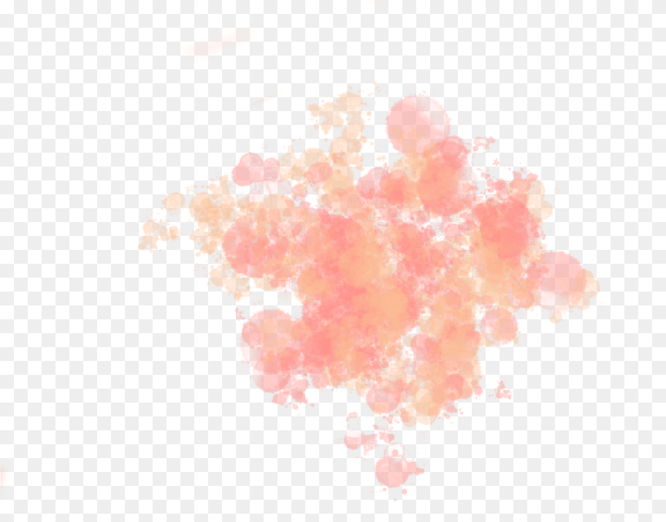 Peachy Orange Red Pait Stain Editpng Splash Watercolour Paint Splatter, Art, Graphics, Person Png