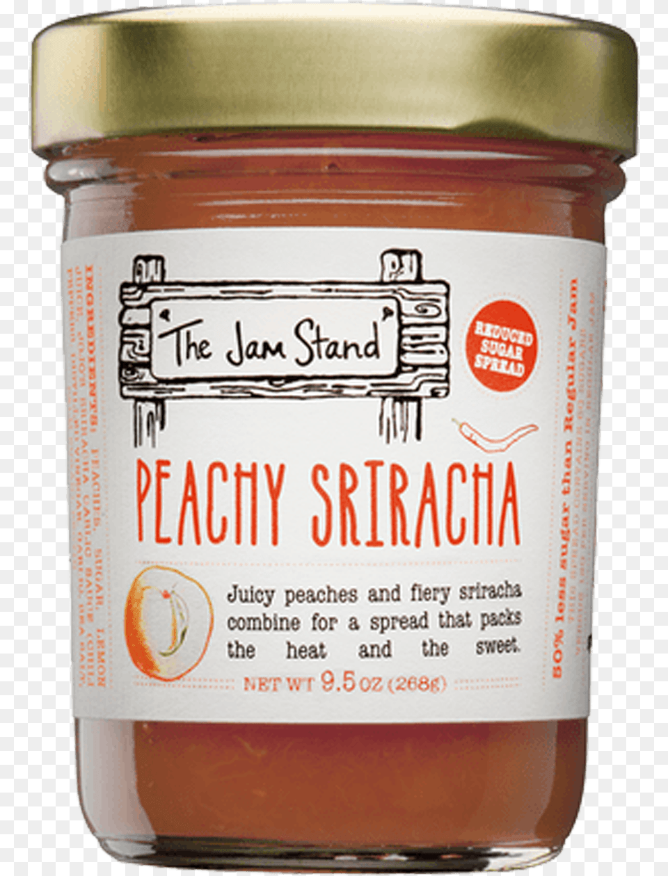 Peachy Sriracha Jam Jam, Food, Can, Tin, Honey Png