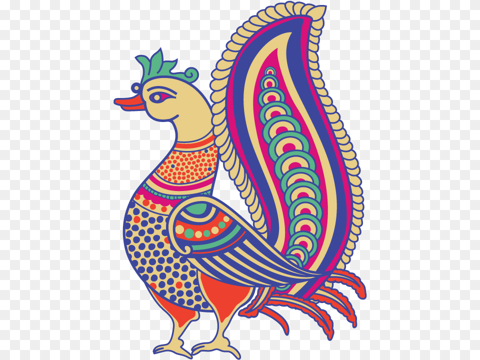 Peacock Cartoon, Pattern, Paisley, Baby, Person Free Png Download
