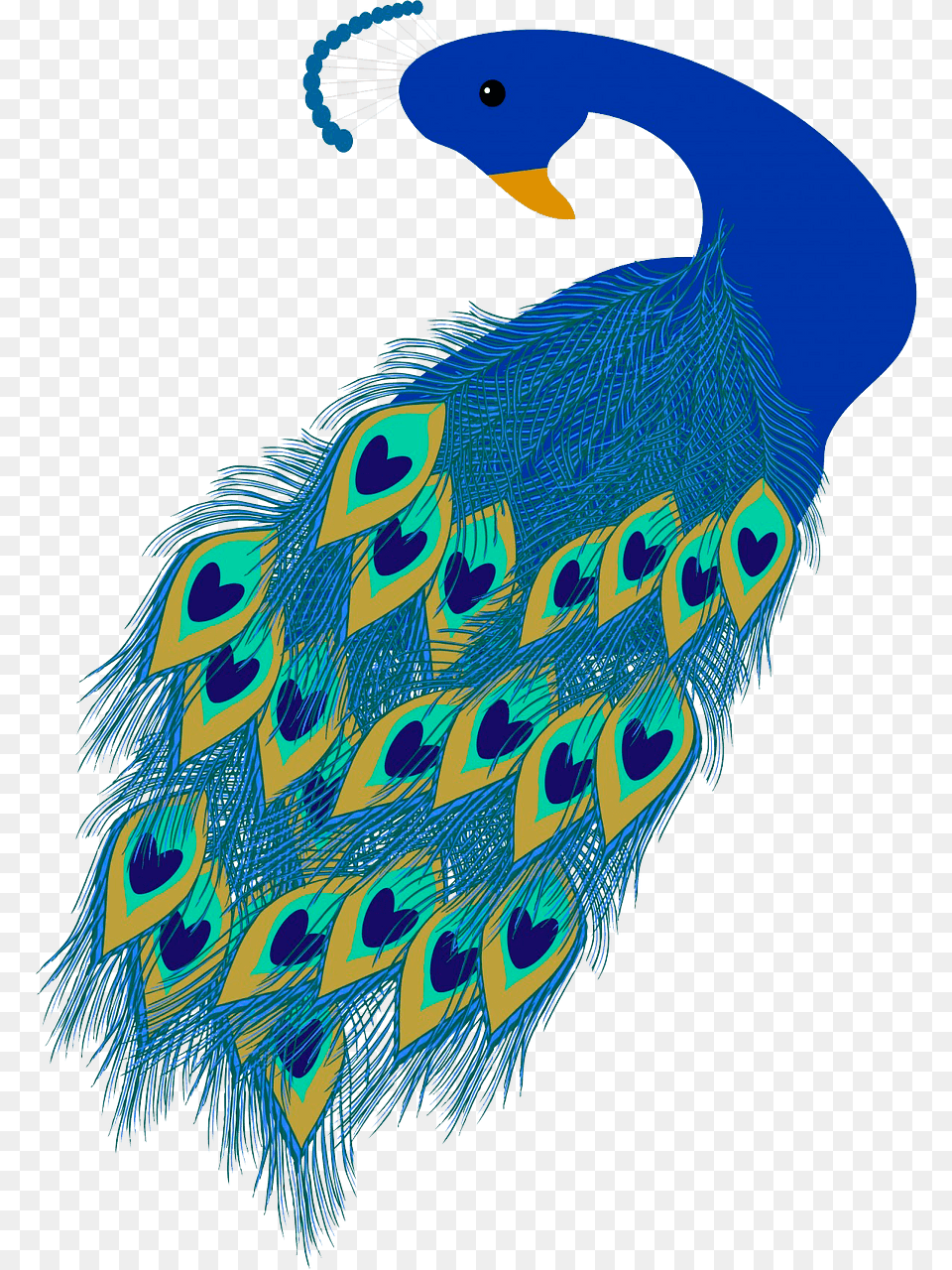 Peacock Clipart, Animal, Bird Free Transparent Png