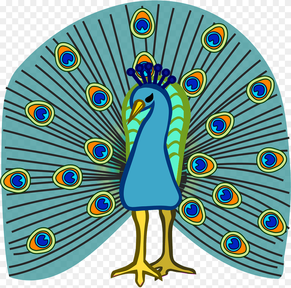 Peacock Clipart, Animal, Bird, Fish, Sea Life Png Image
